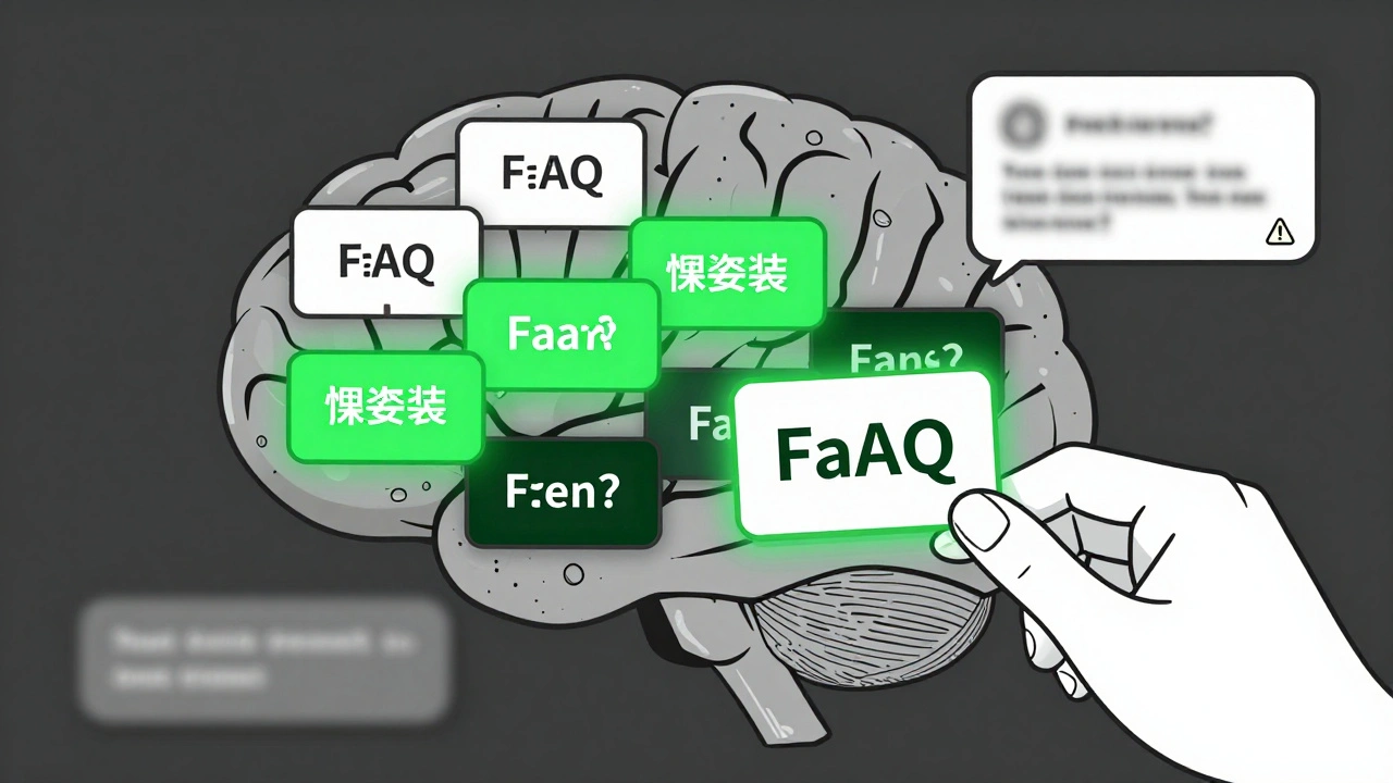 Cache system with recurring queries, some stored and others fresh, showing smart reuse.