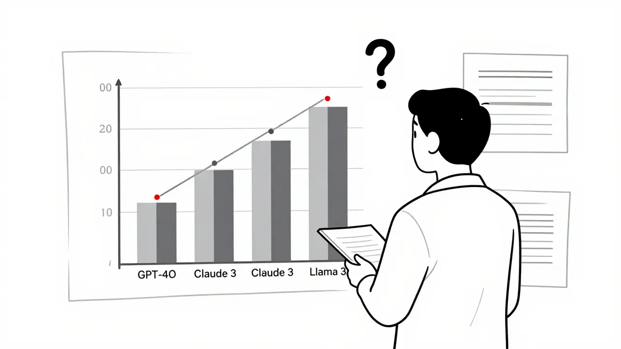 Visualization Techniques for Large Language Model Evaluation Results