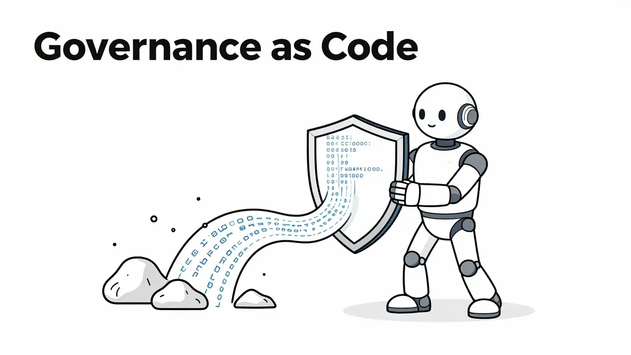 AI assistant guiding code flow safely