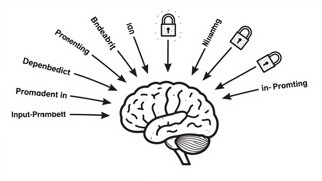 Monoline art of prompts unlocking hidden knowledge in a compressed AI