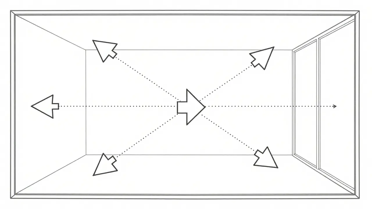 Rotated arrows representing RoPE and relative positions in vector space