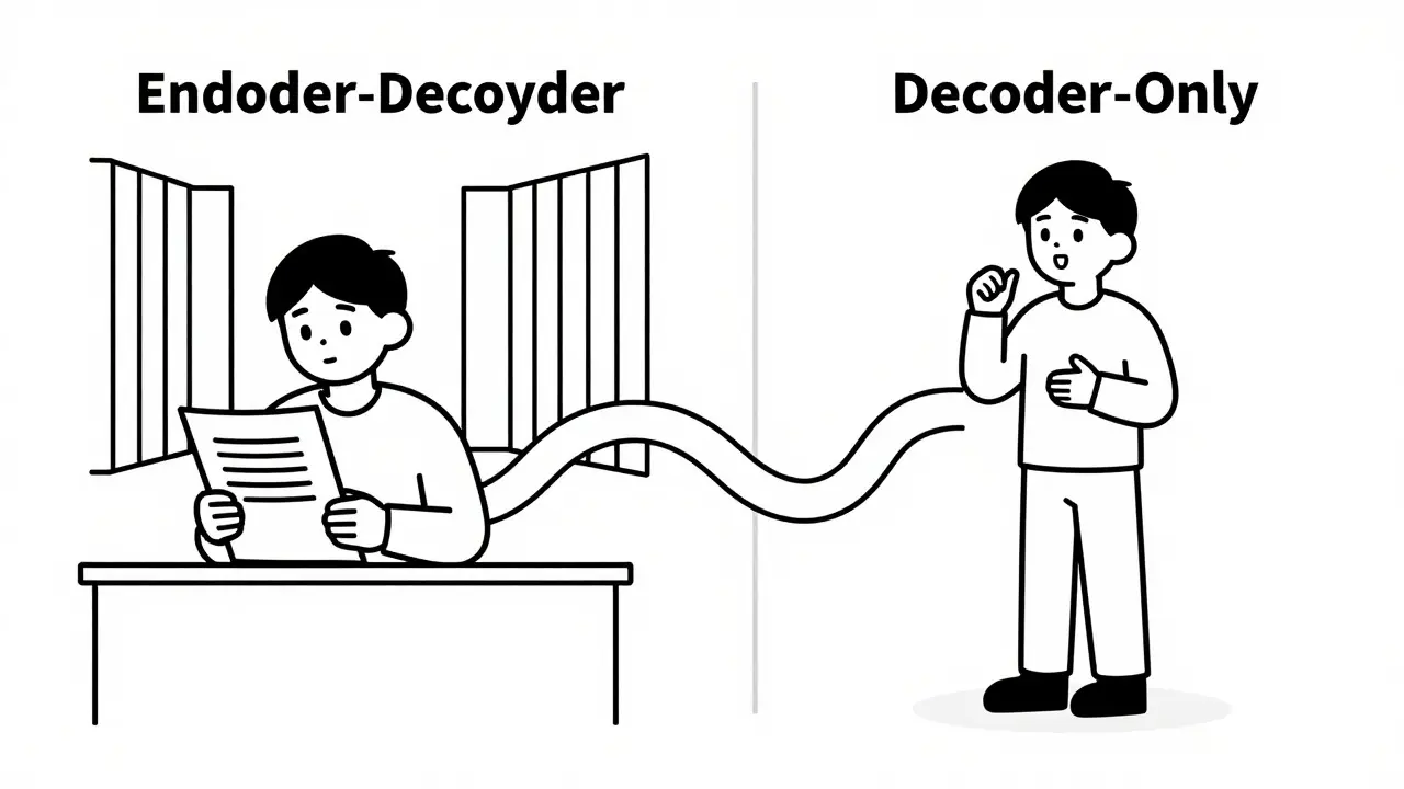 Encoder-Decoder vs Decoder-Only Transformers: Choosing the Right Architecture for Your LLM