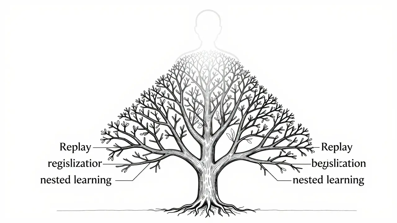 Hierarchical tree merging learning methods into human shape