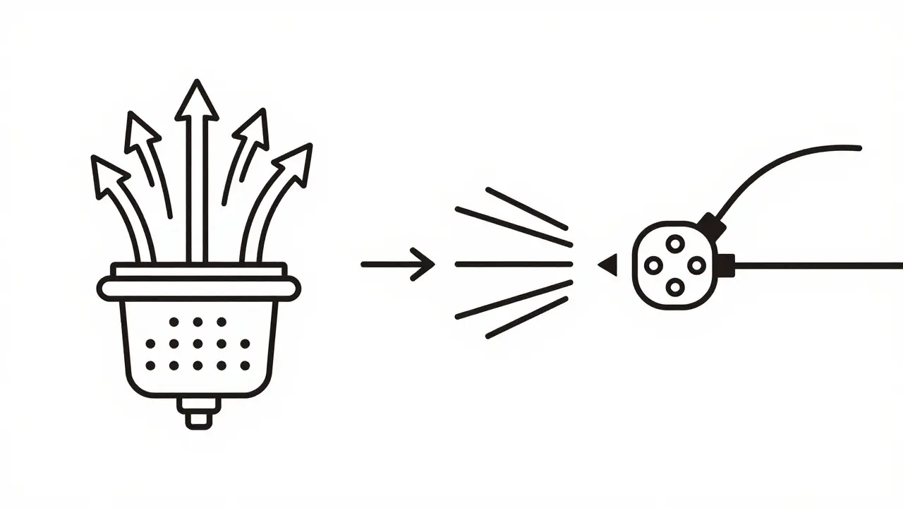 Abstract illustration of active and passive health checks