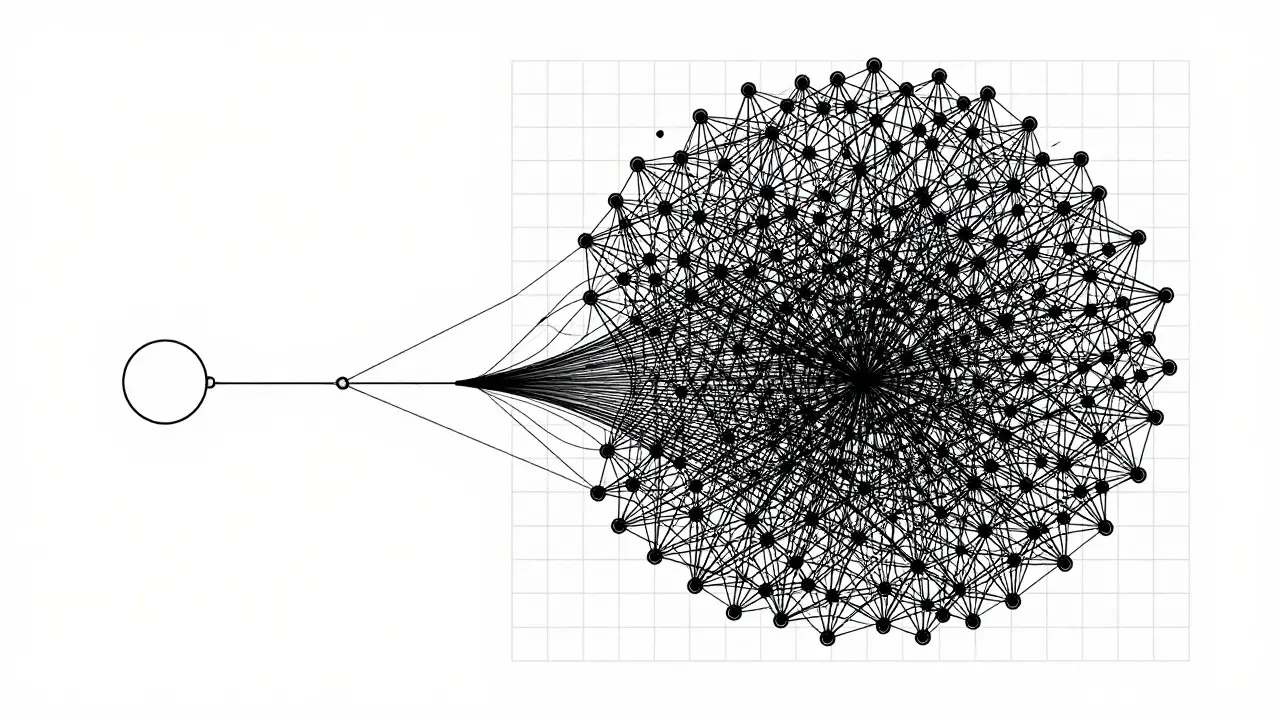 AI agent causing explosive damage to infrastructure network
